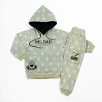 Boy Pajama Hood Suit- Green