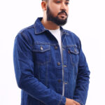 MEN DENIM JACKET-D BLUE