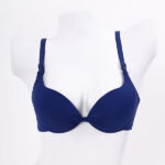 PUSH UP BRA BLUE