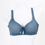 PADDED WIRED BRA SKY