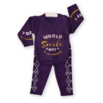 Warm and Comfy Baby Pajama Set PRPL