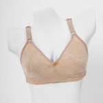 NET BRA NON PADDED - SKIN AND OFF WHITE