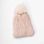 LADIES WOOL CAP-SKIN