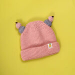 BABY WOOL CAP - PINK