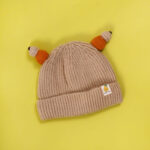 BABY WOOL CAP - BIEGE