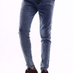 MEN LINING JEANS - L BLUE