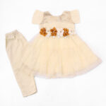 Baby Fancy Frock - Skin