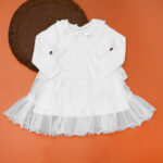 White Lace Baby Girl Frock