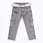 BOY CARGO JEANS-GREY