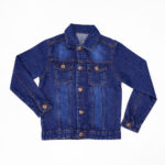 BOY DENIM JACKET-D BLUE