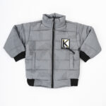 BOY PUFFER JACKET-GREY