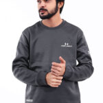 GENTS MICROFLEECE SWEAT SHIRT-GREY