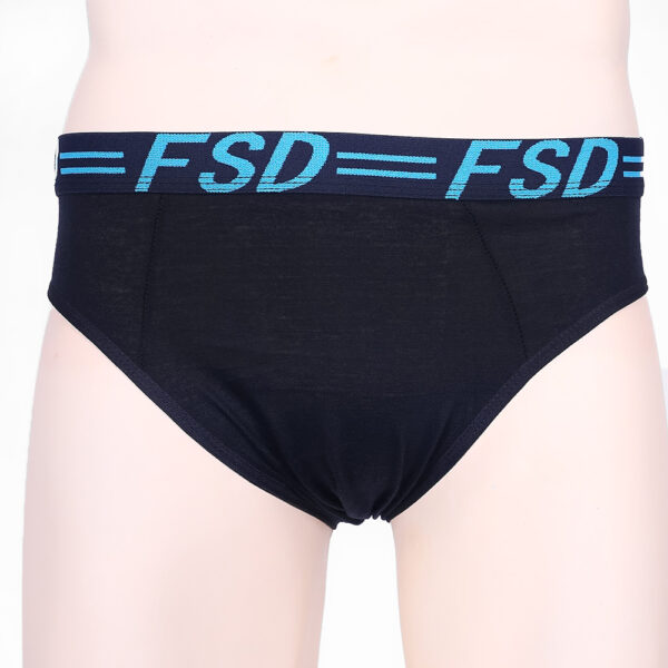 Black men's briefs with the 