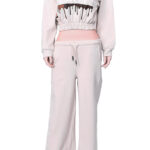 LADIES TRACK SUIT SHORT BODY-CREAM