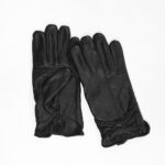 Leather Gloves- BLACK