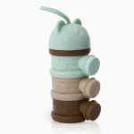 MILK CONTAINER 3 PORTIONS SET-GREEN