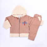 Boy Hood Suit 3Pc -Peach