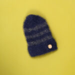 NEW BORN WOOL CAP-BLUE