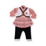 Cute Baby Girl Wool Suit PNK