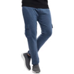 GENTS FLEECE CARGO TROUSER-ZINC