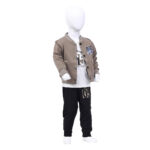 Boy Pajama Jacket 3pc Suit