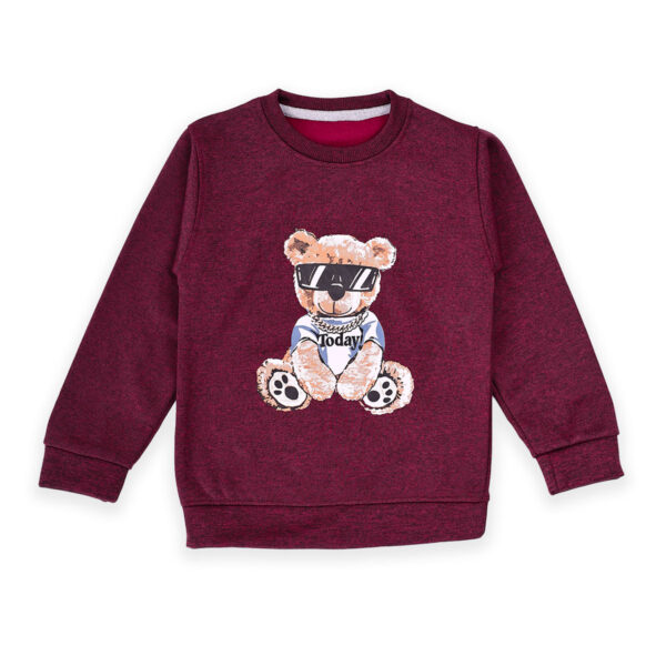 Puma Purple Sweat Shirt For Kids