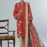 Binsaeed Khadder 3pc-Red