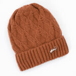 Ladies Wool Cap-Brown