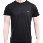 GENTS DRYFIT LYCRA T-SHIRT BLACK