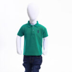 Boy Polo Shirt- D.Green