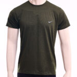 GENTS DRYFIT LYCRA T-SHIRT GREEN