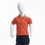 Boy Polo Shirt- Orange