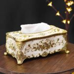 DECORATIVE ANTIQUE TISSUE BOX LARGE
