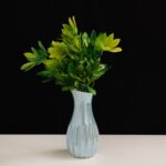 MODERN FLUTED CERAMIC VASE