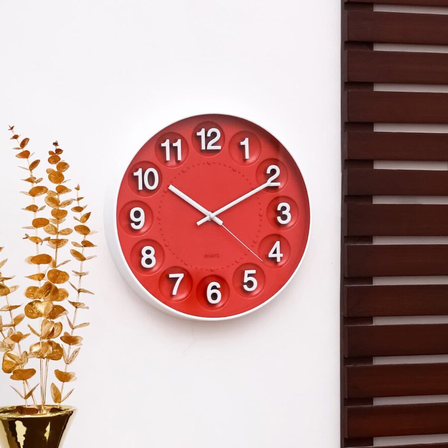 DEPTH NUMBER DESIGN WALL CLOCK