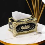DECORATIVE ANTIQUE TISSUE BOX SMALL