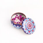 MANDALA SCENTED CANDLE WITH DRIED FLOWER